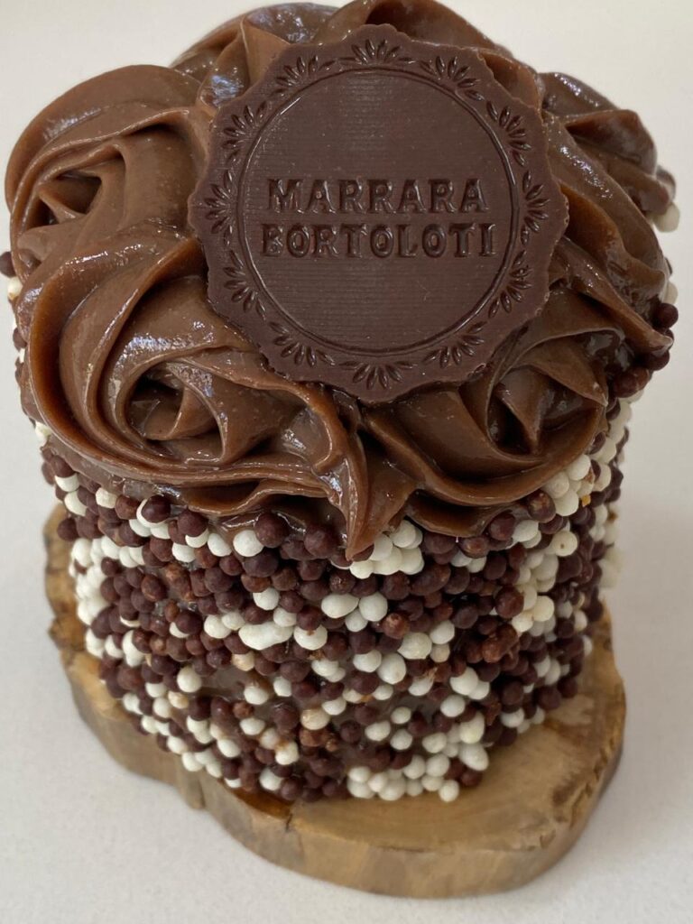 Chocotone de chocolate